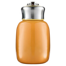 Vakuumisolierte Wasserflasche für heiße und kalte Getränke, Edelstahl-Thermosflasche mit auslaufsicherem Verschluss, kleiner und tragbarer