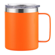 Doppelwandiger Edelstahl-Kaffeebecher mit Isolierung, vakuumisolierter Becher hält Getränke warm, spülmaschinenfeste Duracoat-Farbbeschichtung