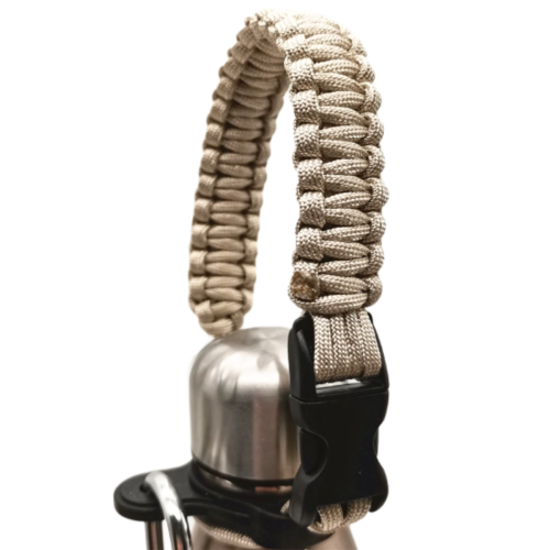 Αναβάθμιση λαβής Paracord για τα μπουκάλια με φαρδύ στόμιο: Το νάιλον στρατιωτικής