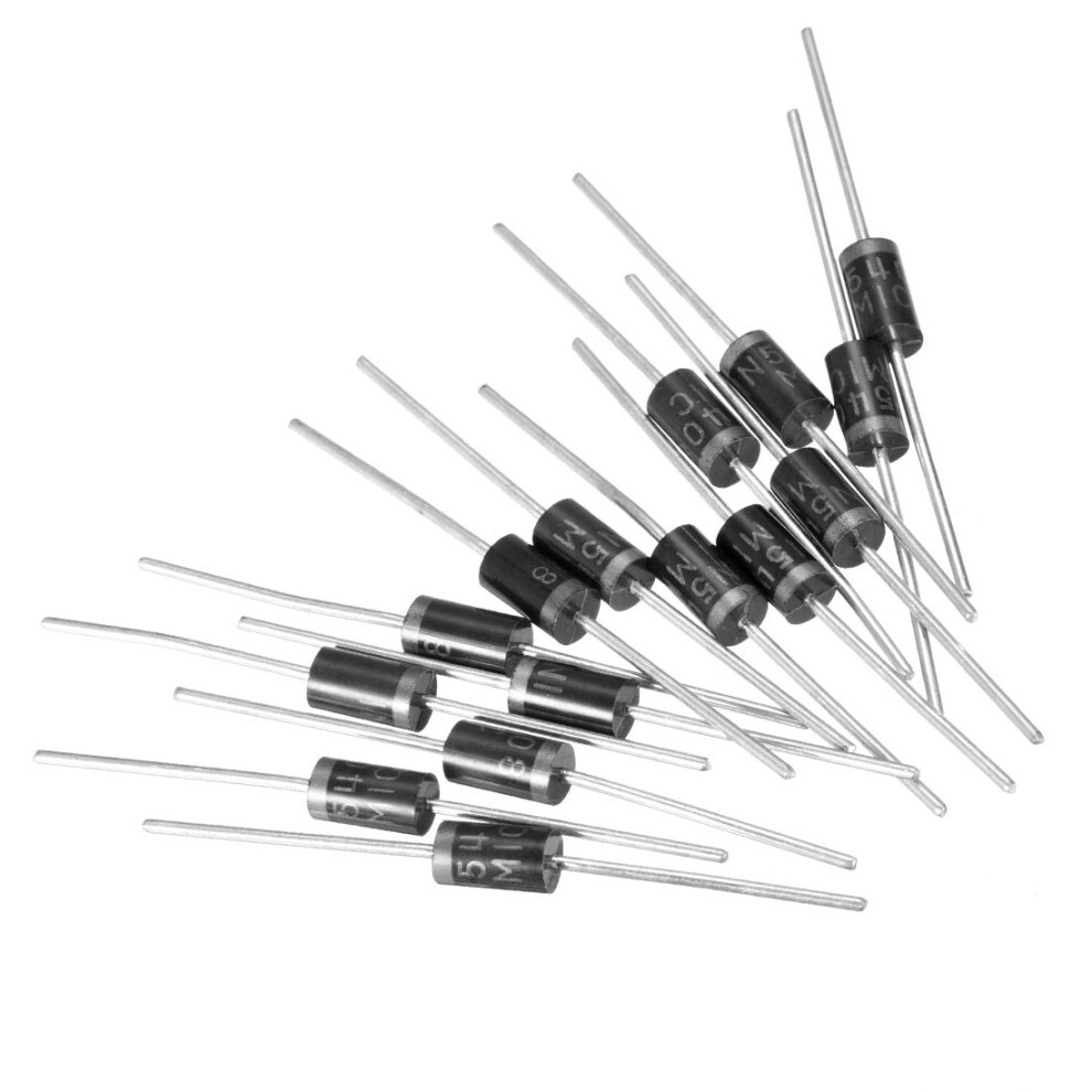 Schottky Rectifier Diode 3A 1000V Axial Electronic Silicon Diodes Pack Of 15 For 1N5408 9119770165282