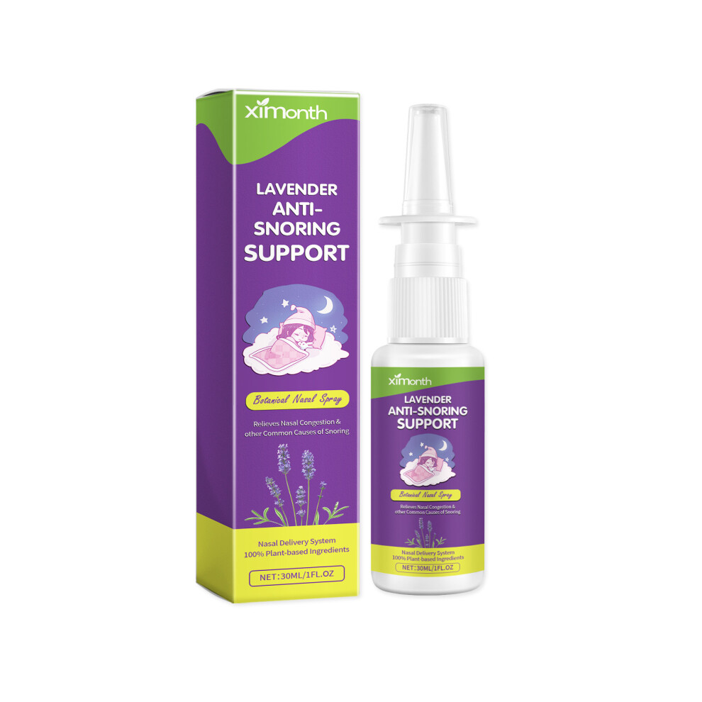 Lavender Snore Spray For Nasal Relief & Stop Snoring To Aid Sleep