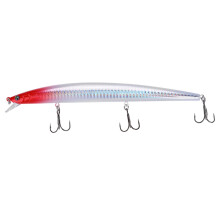 Minnow Shadow Wrap fiskedrag, sårad betesfisk vickning, kastbar design, korrosionsskyddad, robust och hållbar, resistent mot fiskbett och okrossbar