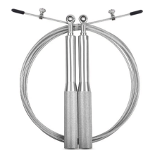 Fitness-Springseil mit ergonomischem Design, robusten Metalllagern für reibungslose Rotation, geräusch- und vibrationsfrei, verstellbare Länge
