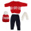 Baby Mädchen Puppenkleidung Weihnachtspullover 2