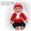 Baby Mädchen Puppenkleidung Weihnachtspullover 13