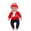 Baby Mädchen Puppenkleidung Weihnachtspullover 15