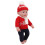 Baby Mädchen Puppenkleidung Weihnachtspullover 14