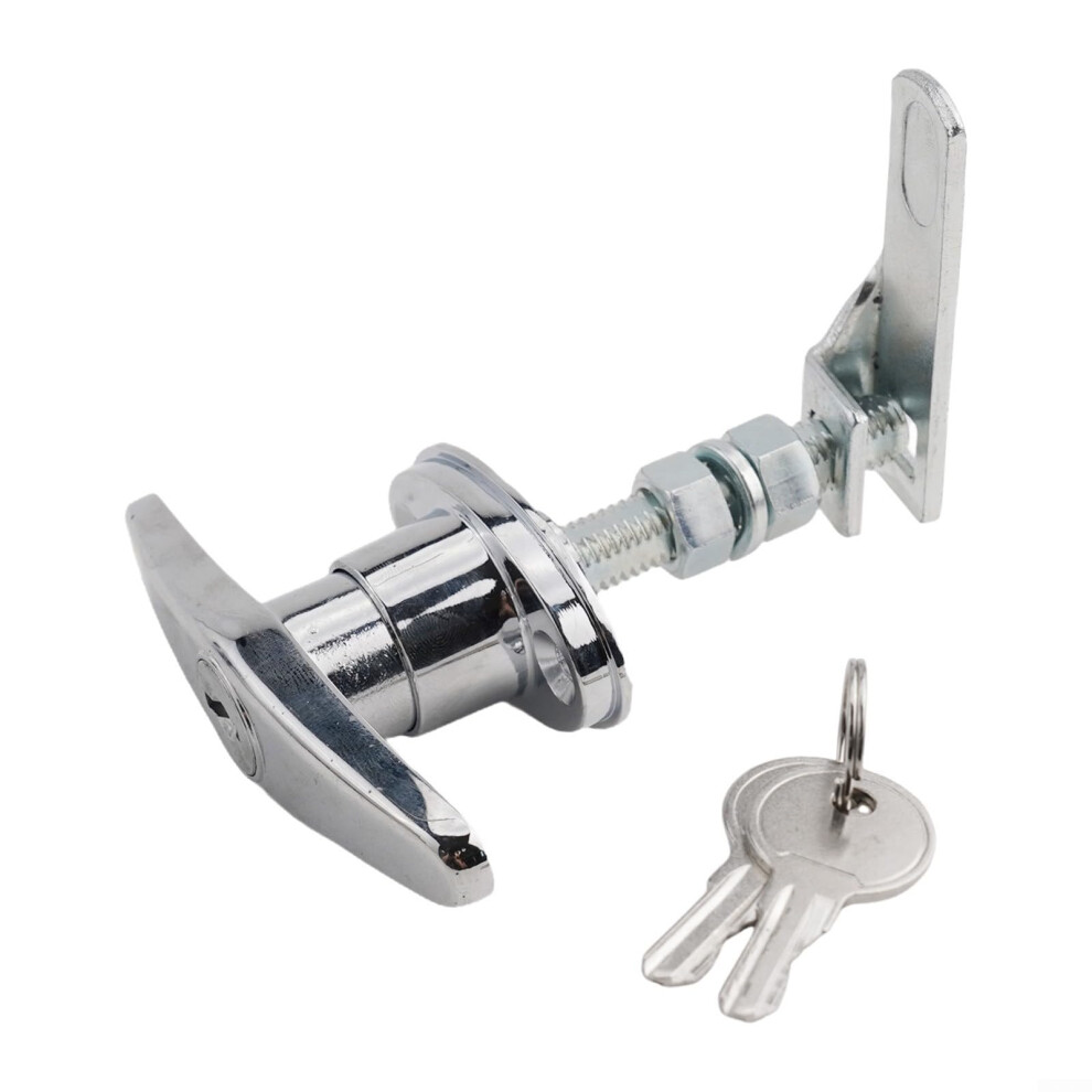 Stable Thandle Lock Set With Keys For Trucks And Garage Doors, Zinc Alloy For Longlasting Security. 9119770164681