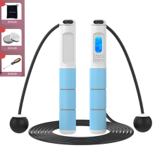 Kabelloses Springseil für Damen und Herren, Fitness-Springseil mit intelligentem Zähler, verstellbarer Länge, ergonomischen, rutschfesten Griffen,