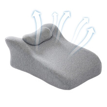 Bed Wedge Cushion for Back and Leg Support, Lightgrey, WearResistant, Suitable for Adults, Women, and Family