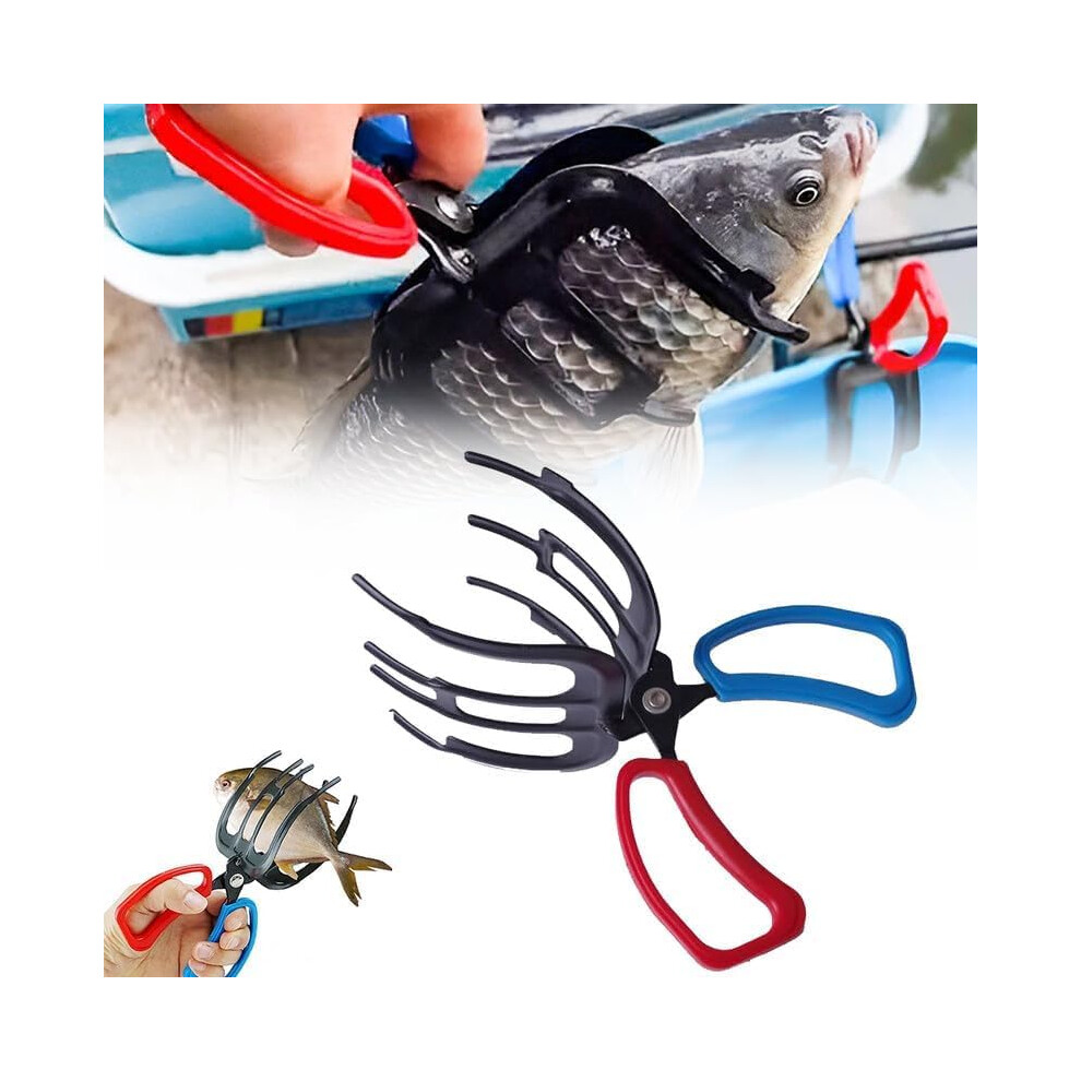 3 Claw Fish Gripper, Three Teeth Fishing Pliers Gripper, Freshwater Fish Grip Tackle Holder, 1 Piece 9323874494135