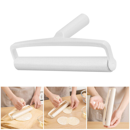 Functional Wooden Dough Roller Baking Rolling Pin For Pizza And 1