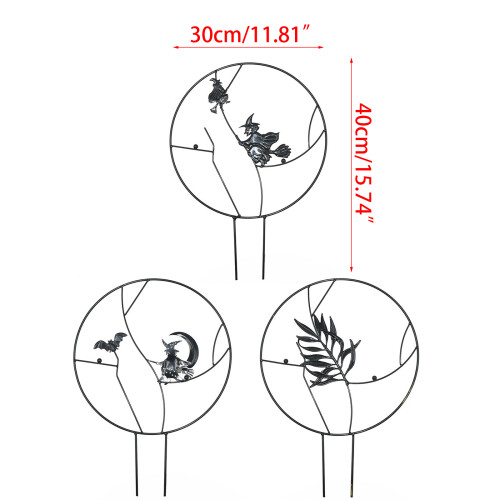 Flowers Support for Garden Backyard Patio Plants Rustproof-Bat 2
