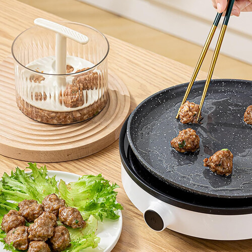 Rice Ball Maker And Shake Molds And Beef Ball Molds Set For Kitchen Food Processing Tool 2