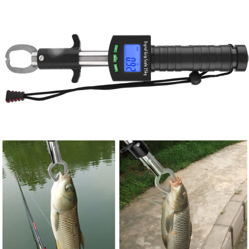 Elite Fishing Equipment, Ζυγαριά Μπάσων για Τουρνουά με Λαβή Χείλους που Δεν Τρυπάει και 1
