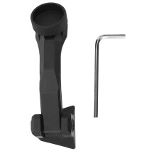 Adaptador de brazo en J para gafas de visión nocturna, montura de aleación de aluminio para PVS14, ligero y pequeño, de liberación rápida para