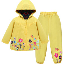 Giacca antipioggia con cappuccio per bambini, materiale morbido con design a maniche lunghe traspirante e antivento, cappotto impermeabile per