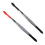 Multi-function Tweezers for w/ Rubber Tips Coin Tweezers-Red 2