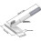 Mini Mop Sponge Mop With Wring Function And Automatic Cloth Change,  Absorbent For Household And Bathroom White 5