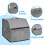 Sewing Equipment Case Machine Washable Nylon Fabric With 7