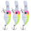 Δόλωμα Crankbait για ψάρεμα λαβρακιού, με αιχμηρό αγκίστρι και αρθρωτό Shad Rap, με σώμα 2