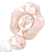 Baby Pool Float, Inflatable for Babies, AntiRollover, Safe for Kids (624M)