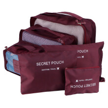 Sacs de rangement en tissu Oxford pour valises, pochettes de compression avec cubes de rangement de voyage, organisateurs de valise durables et