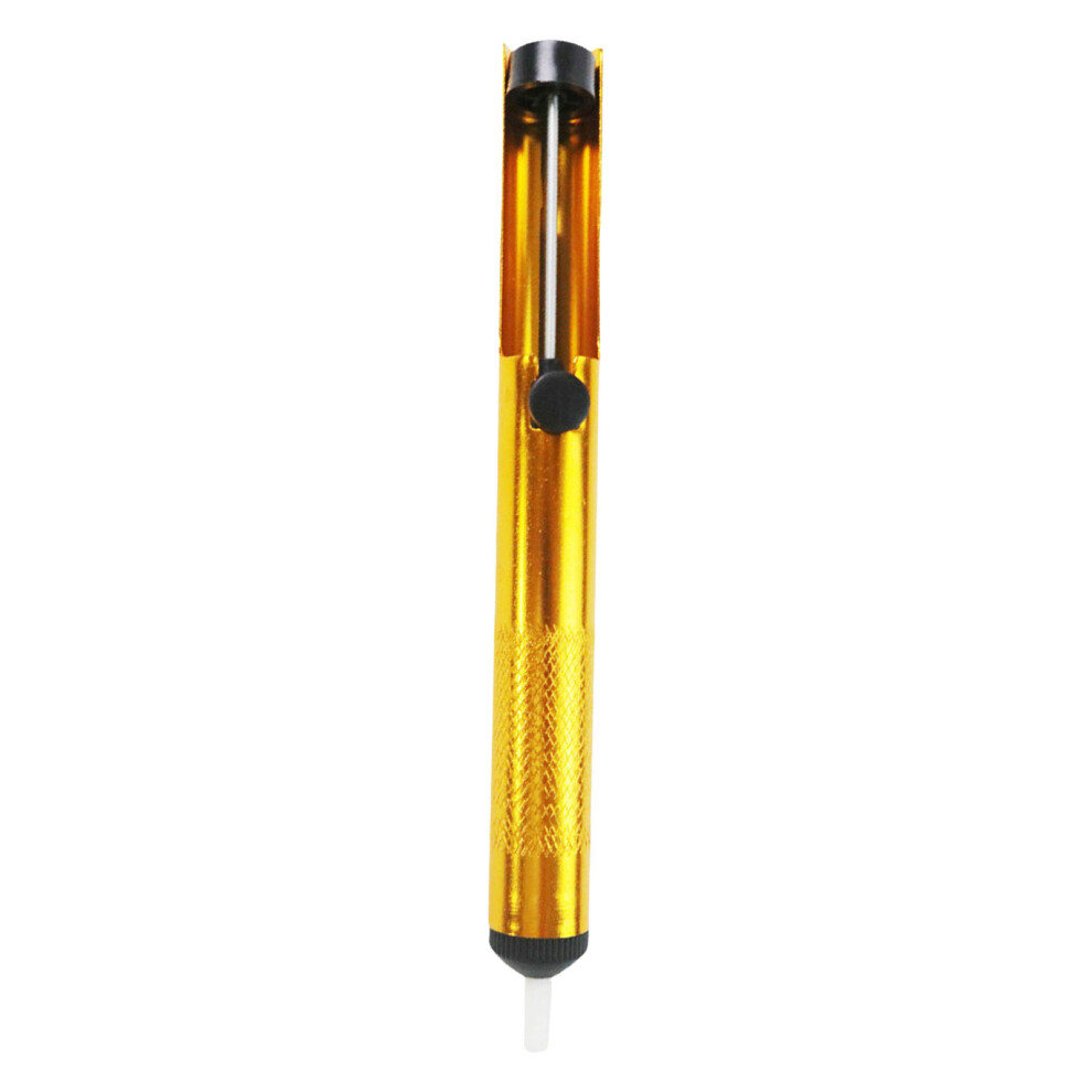 Aluminum Metal Desoldering Pumping Suction-All Aluminum Tin Abs Gold 7754000927227