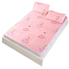 Ballerina-Bettwäsche-Sets, elegante Farben, Einzelbettgröße, leichte, faltbare Sommer-Kühlmatte, ultraweich und atmungsaktiv, 3D-Druckdesign für