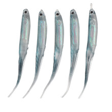 Diezel Minnowz Paddle Tail Swimbait, esca da pesca realistica con design resistente alla corrosione, fessura per amo sagomata per garantire la