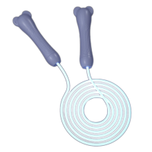 Verstellbares Springseil, strapazierfähiges PU-Seil für zuverlässige Leistung, ergonomische Griffe für maximalen Komfort, leuchtendes Springseil