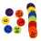 36 Stück Teppichmarker, Kinderspiel, 6 Farben, 5