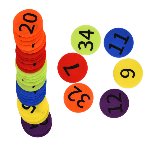 36 Stück Teppichmarker, Kinderspiel, 6 Farben, 1