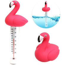 Floating Swimming Pool Thermometer Flamingo Shape For Swimming Pools Spas Jacuzz