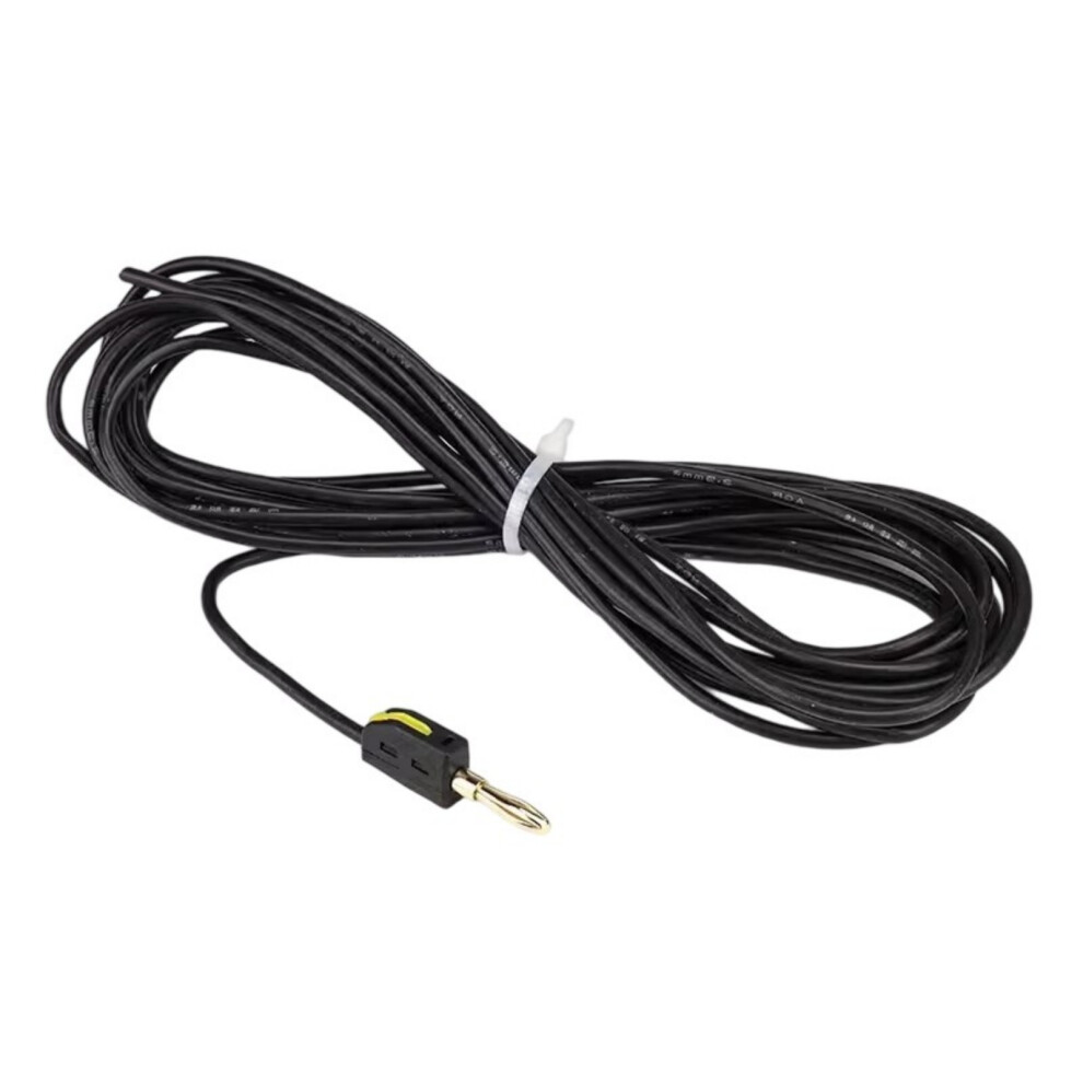 4Mm Safety Banana Plugs 5Meter Silicone Test Leads For-Black 7754000929290