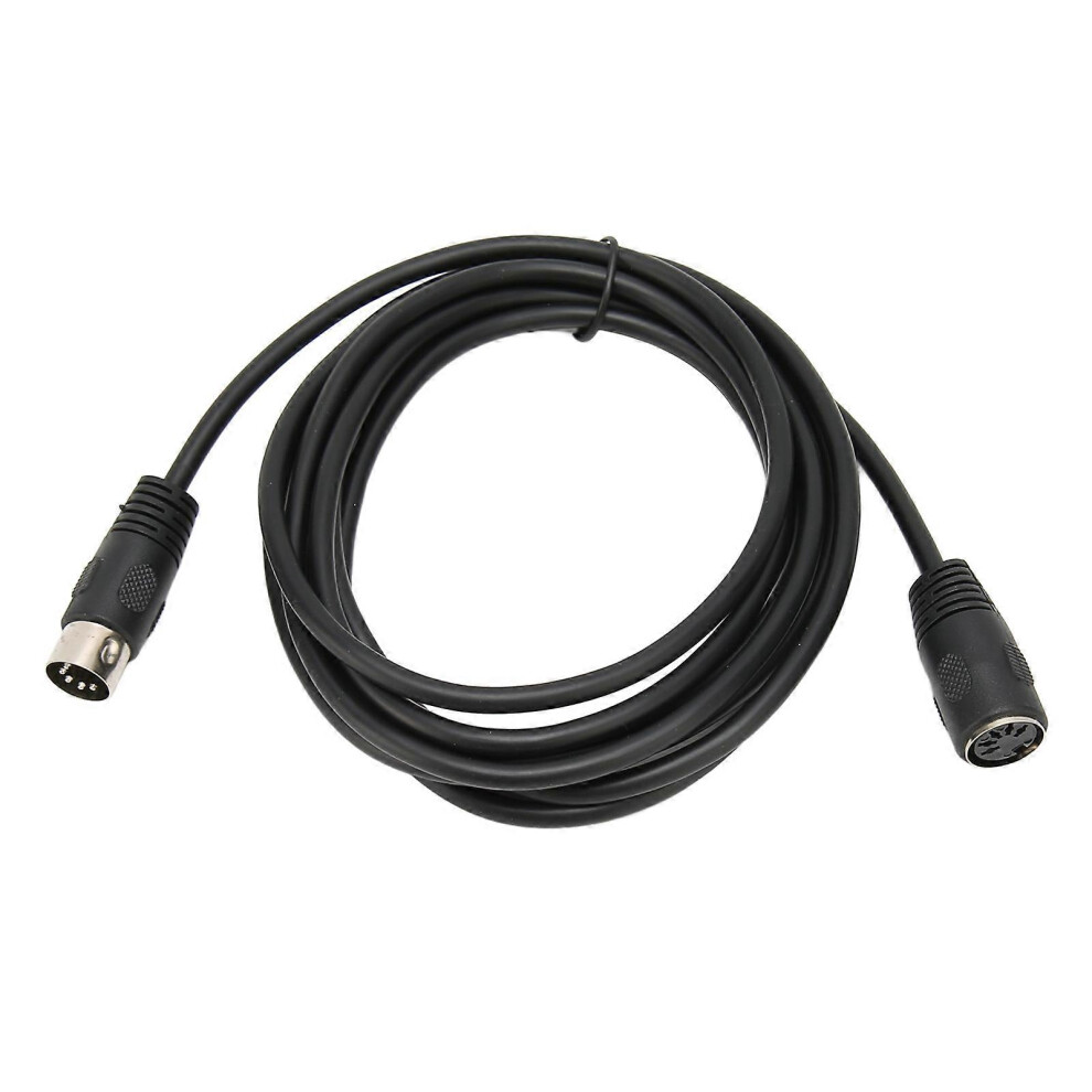 5 Pin Midi Keyboard Extension Cable Stable Din Male To Female Adapter Cable For Electronic Piano Midi Guitar 9.8Ft 6935161362220