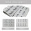 2pcs Silicone Mousse Cake Molds 24 Cavity Peanut Shaped 6