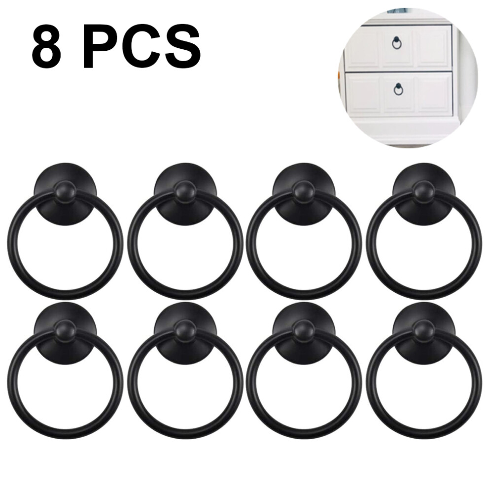 Cabinet Ring Pulls, European Style Zinc Alloy Construction For Kitchen Cabinets, Drawers 9454554440712