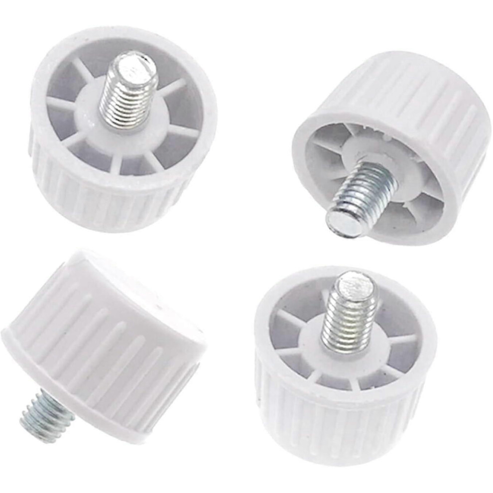 (4 Pcs)Foot Pads For Refrigerator, Adjustable Screw Foot Pads Freezer Floor Feet Bottom Moisture-Proof Foot Pads 6935161353631