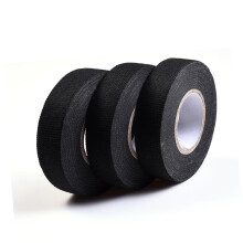 5 Pieces Fireproof Waterproof Insulation Tape Quality Electrical Insulation Tape for Automotive DIY Industrial Applications Black