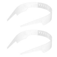 2PCS Adjustable Shirt Collar Support Bundle Collar Stays for Men Women Shirt & Collar