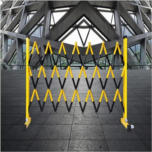 Retractable traffic barrier, folding gate, barrier gate, expandable barrier