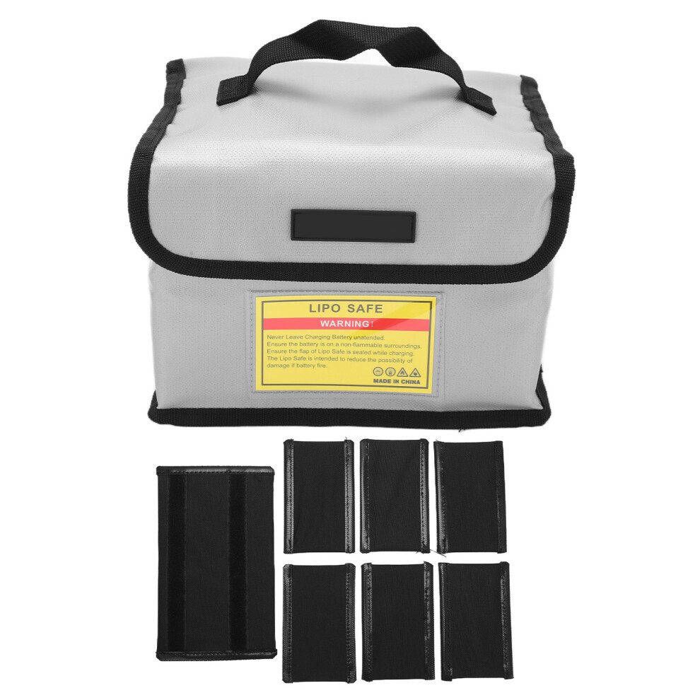 Fireproof Battery Storage Bag Explosion Proof Fire And Explosion-Proof Safety Bag For Drone Rc Lipo Battery Pack Charging Transport Flame Retardant Hi 9088816028907