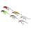 Jerkbait για ψάρεμα λούτσου, γρήγορο βύθισμα, Crankbait με ρεαλιστικά τρισδιάστατα μάτια, 6