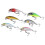Jerkbait για ψάρεμα λούτσου, γρήγορο βύθισμα, Crankbait με ρεαλιστικά τρισδιάστατα μάτια, 4