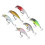 Jerkbait για ψάρεμα λούτσου, γρήγορο βύθισμα, Crankbait με ρεαλιστικά τρισδιάστατα μάτια, 7