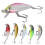 Jerkbait για ψάρεμα λούτσου, γρήγορο βύθισμα, Crankbait με ρεαλιστικά τρισδιάστατα μάτια, 8