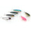 Δόλωμα Topwater Trout Attack Micro Popper με ανθεκτικό σώμα ABS με τρισδιάστατα ρεαλιστικά μάτια 7