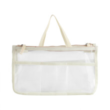 Transparente Reise-Organizer-Tasche, Mehrzwecktasche, verdickte, wasserdichte Aufbewahrungstasche für Damen und Herren, kompakte Größe für Reisen.