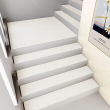 Household Nonslip Stair Treats NonSlip Stair Treads Solid Wood Stairs SelfAdhesive Safety Mats White 15Pcs Seniors